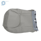 Driver Left Bottom Seat Cover for Toyota RAV4 (2006–2012) Gray Leather Perforation
