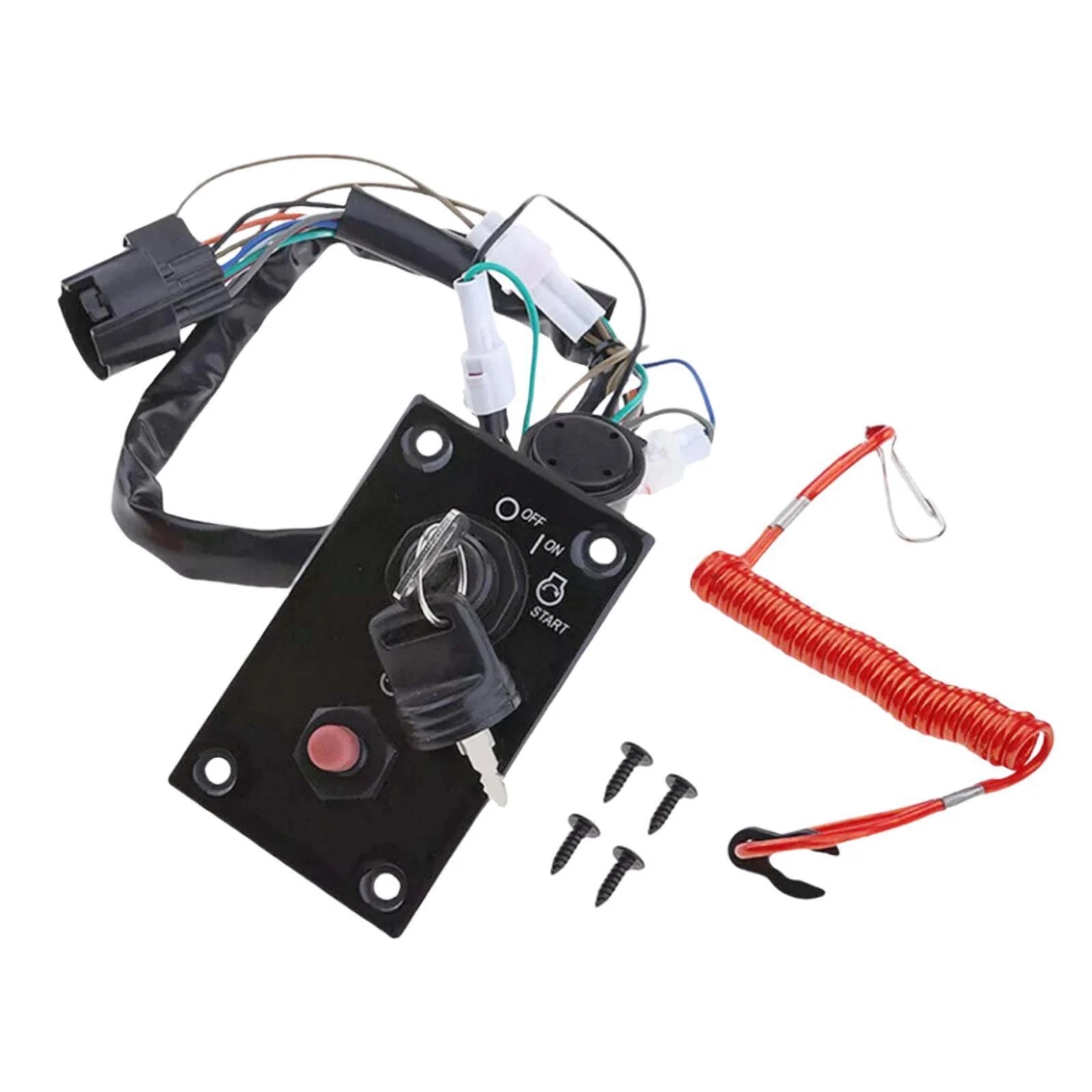 Ignition Key Switch Panel for Suzuki Marine Outboard (37100-96J24)