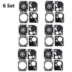 Set of 6 Carburetor Gasket Kit for Stihl BR500 BR600 BR800 (4283 007 1700)