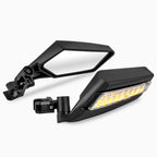 UTV Rear View Side Mirror with Turn Signal LED Light for UTV (2015–2023)