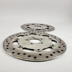 Set of 2 Front Brake Floating Rotors for Harley Touring Dyna (2008–2023)