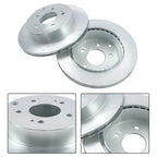 Rear Disc Brake Rotors + Brake Pads for Mitsubishi Eclipse (2006–2012) 12146072