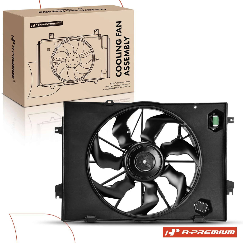 Cooling Fan Assembly with Shroud for Kia Sportage (2005–2010)