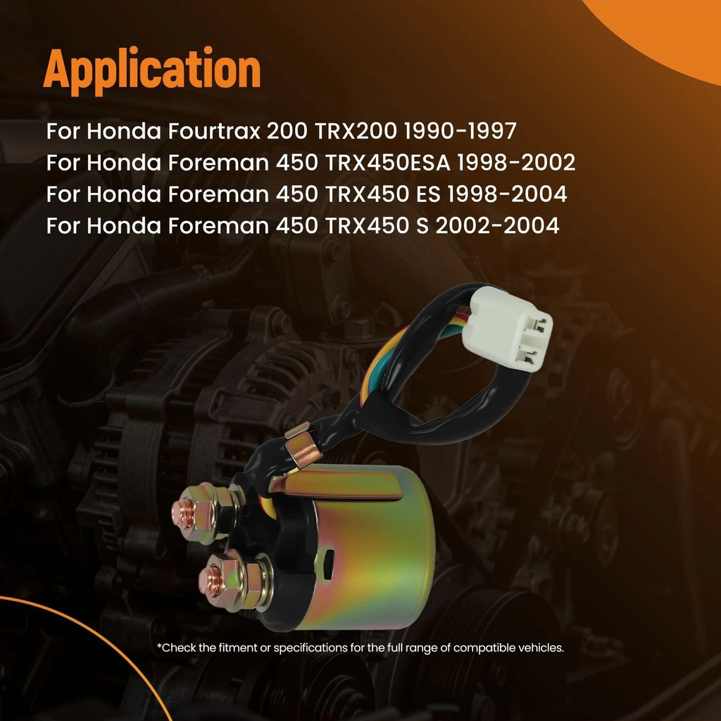 Starter Relay Solenoid for Honda Talon 1000R 1000X (2019–2022) 35850-HN2-A01