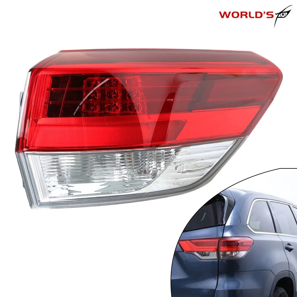 LED Outer Tail Light Brake Lamp for Toyota Highlander (2017–2019)