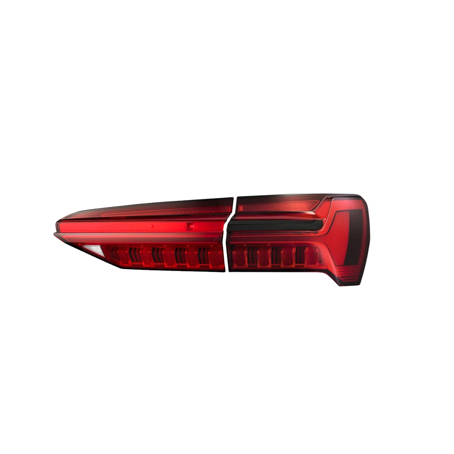Set of 2 Tail Light Lamps for Audi RS6 Avant S6 Prestige (2013–2018)