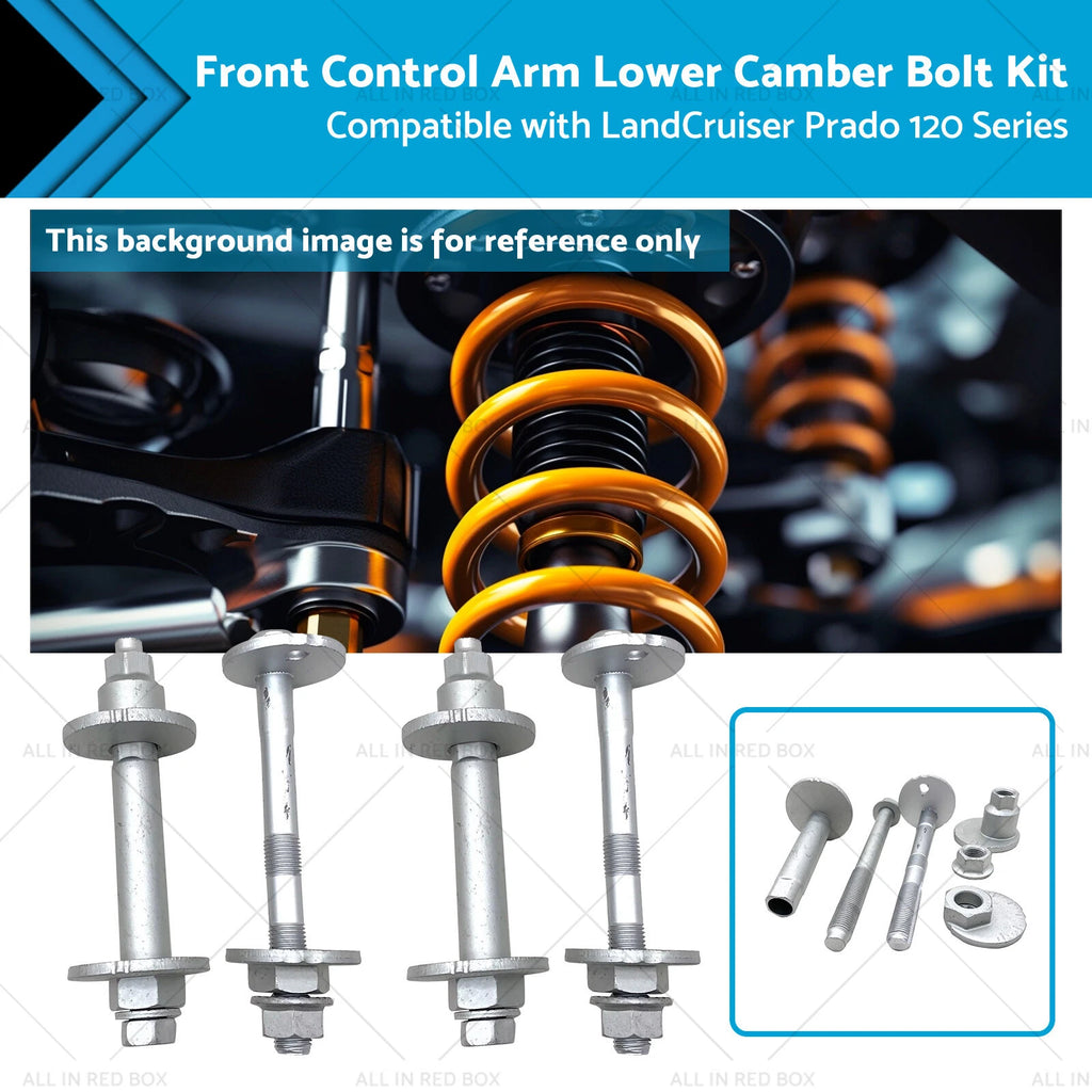 Control Arm Lower Camber Bolt Kit for LandCruiser Prado 120 (2002–2010)