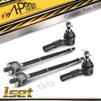 Inner & Outer Tie Rod for Toyota MR2 Spyder 2000-2005 L4 1.8L