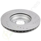 Drilled and Slotted Brake Discs Rotors for Mini Cooper (2002–2006)