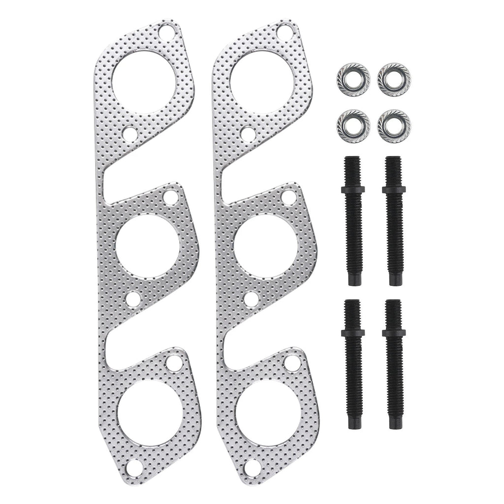 Set of 2 Cast Iron Exhaust Manifolds for Ford E-250 Econoline (1999–2002)