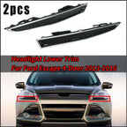 Decor Strip / 2 x / Headlight Mini Grille Bracket for Ford Maverick Escape