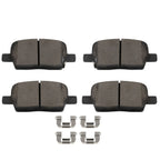 Set of 4 Rear Brake Ceramic Pads for Cadillac XT5 CT6, GMC Acadia (2017–2019)