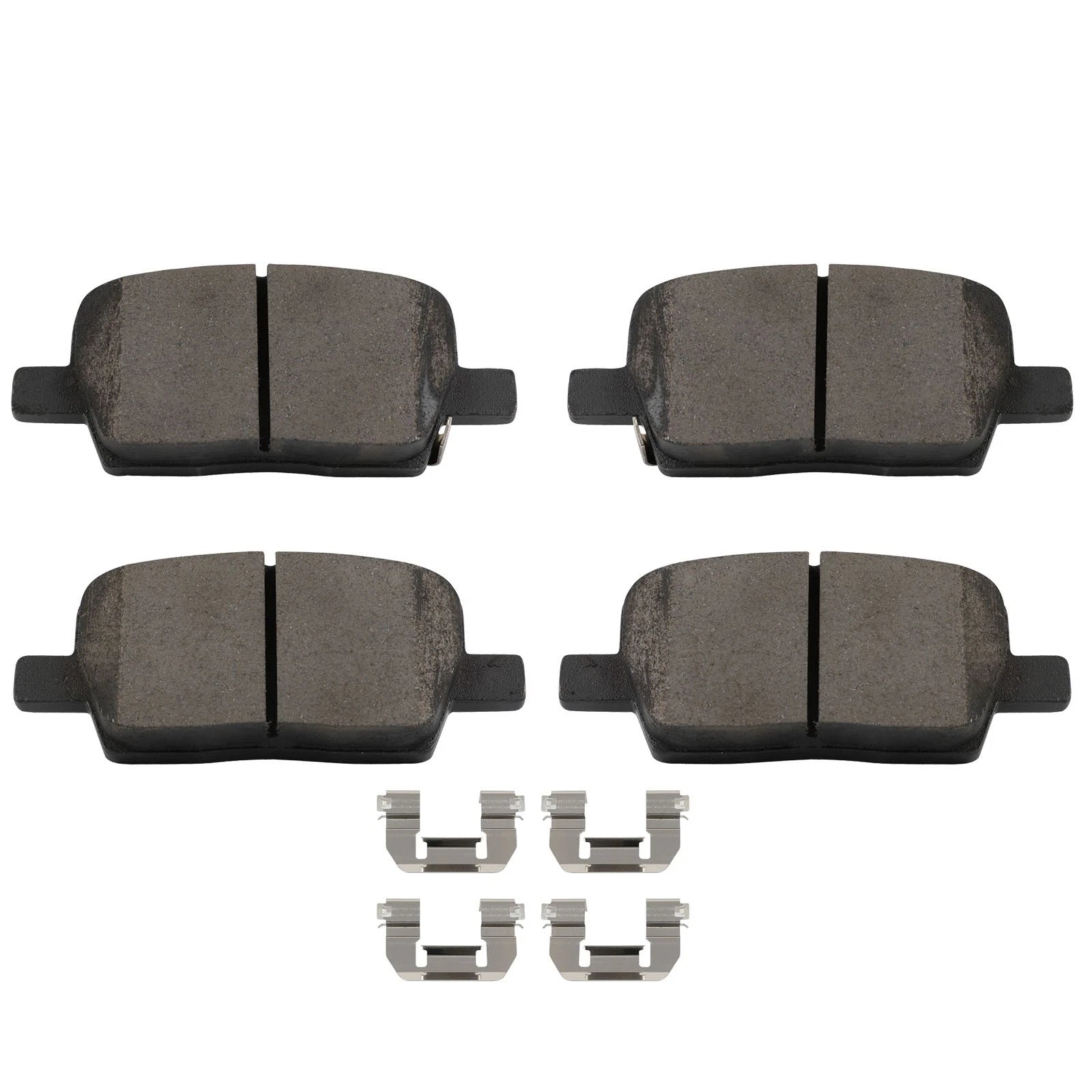 Set of 4 Rear Brake Ceramic Pads for Cadillac XT5 CT6, GMC Acadia (2017–2019)