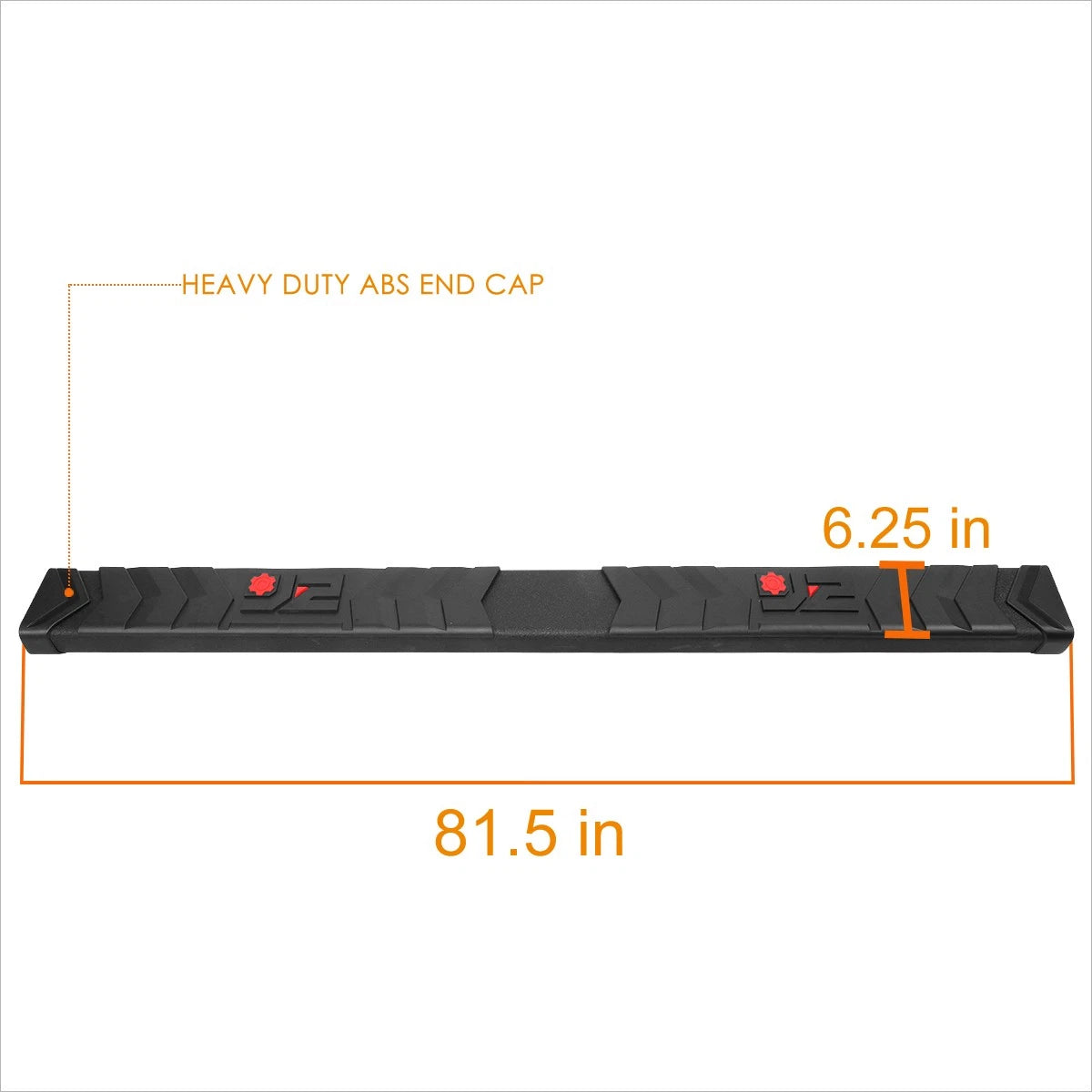 J2 Step Side Nerf Bars for Silverado/Sierra Crew Cab (2007–2019)