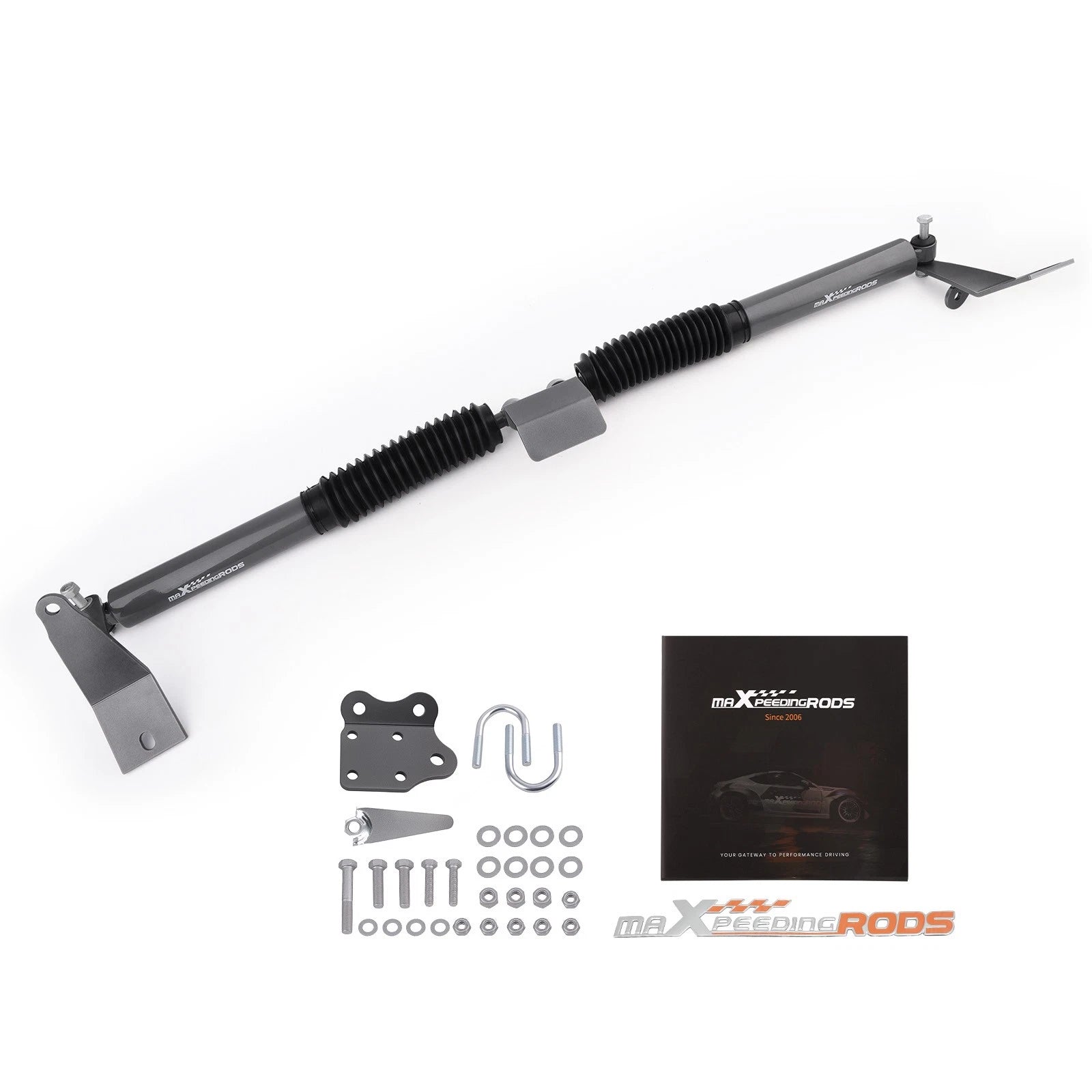 Front Steering Stabilizer Kit for Dodge Ram 3500 4WD (2003–2010)