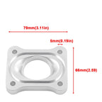 Aluminium Engine Coolant Pipe Relocation Flange for BMW 135i 335i 535i (2007–2013)