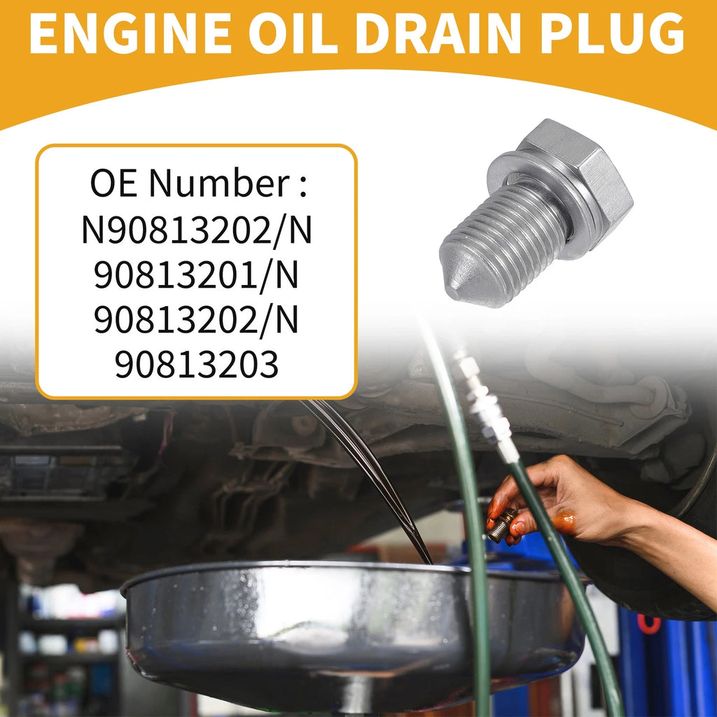 Oil Drain Plug Pan Thread Repair No.N90813202 for Audi A3 (2006–2016)