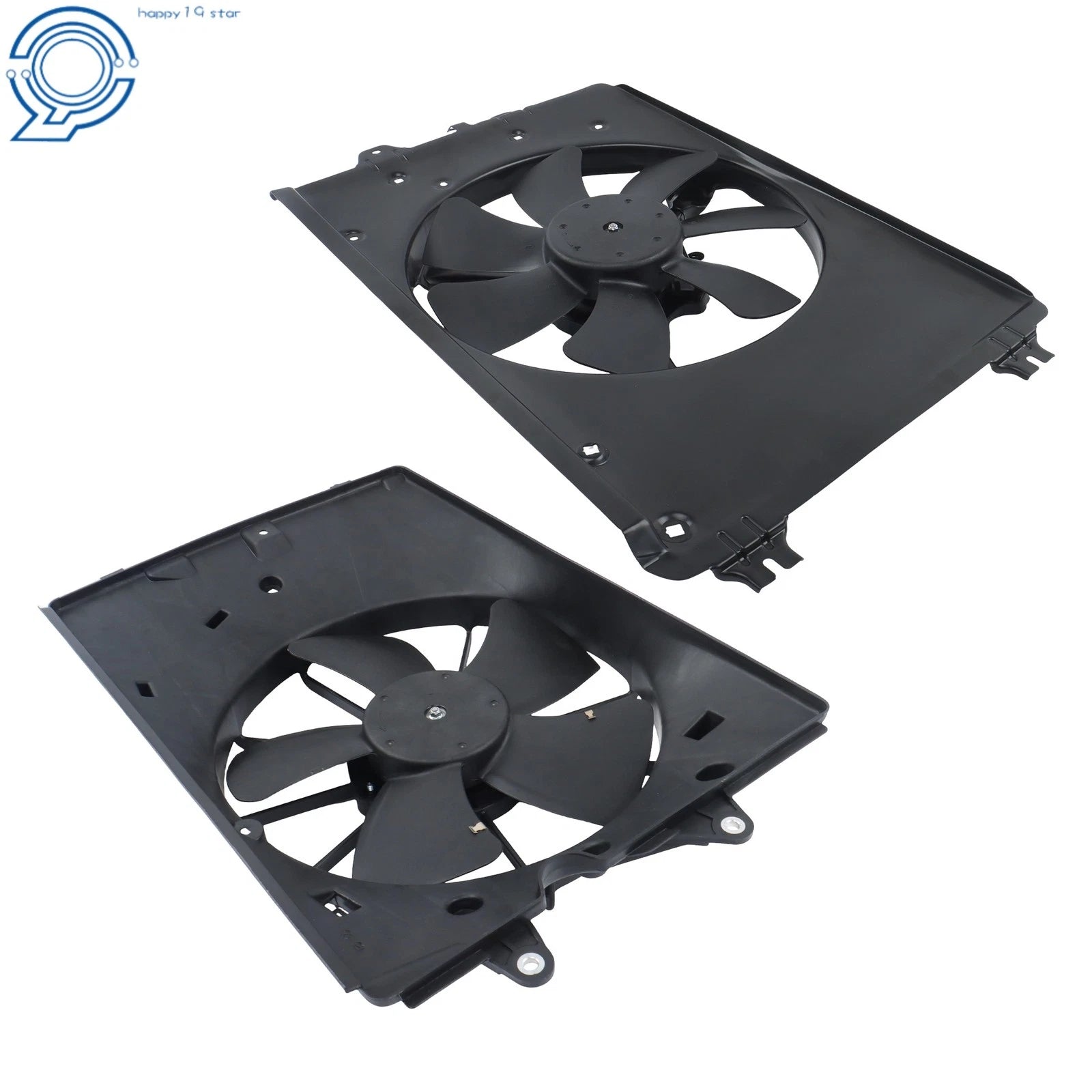 2X Radiator Cooling Fan Assembly 621-360 for Honda Pilot V6 (2009–2015)
