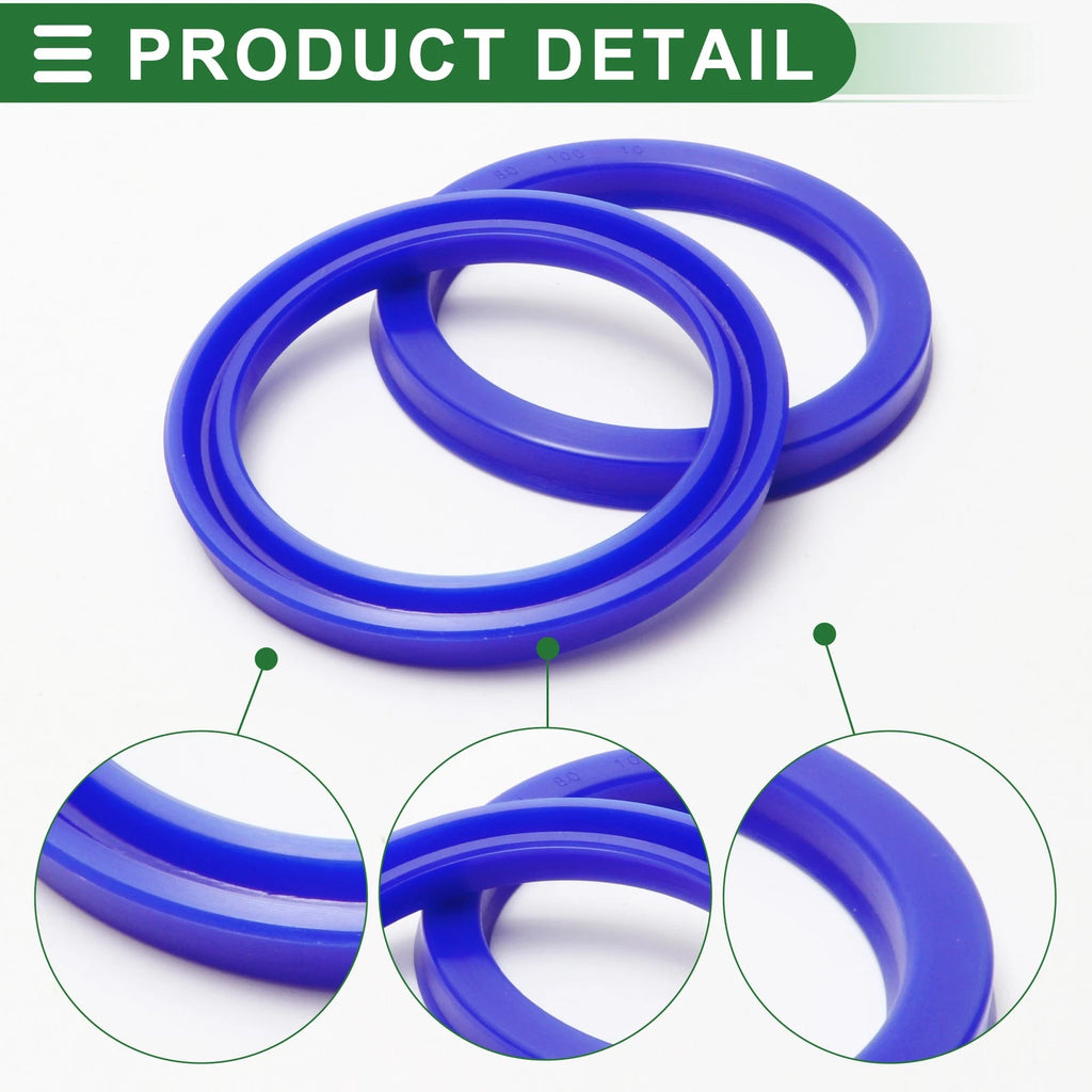 Oil Seal Ring for Various Models (80x100x10mm, Set of 5)