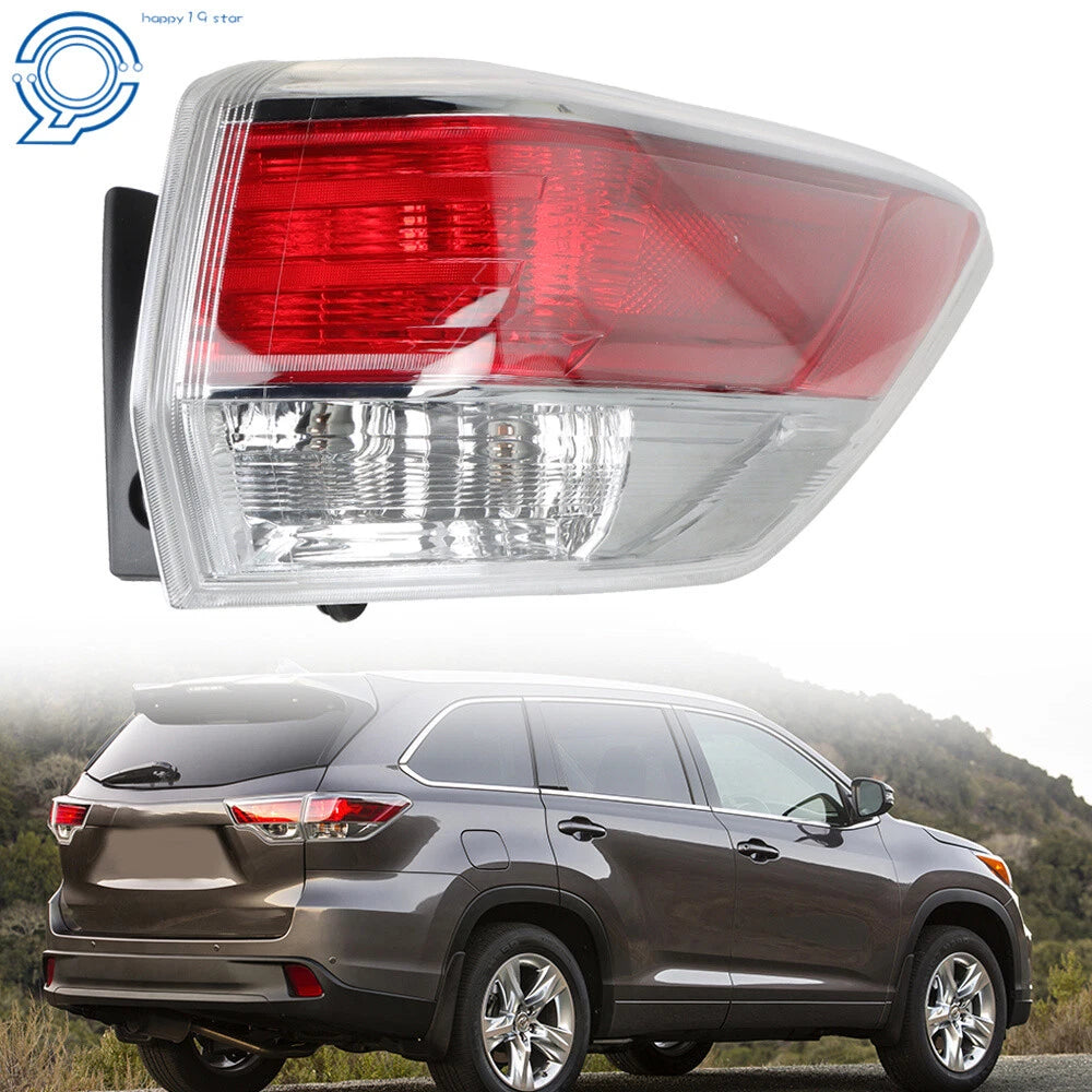 Right Outer Tail Light for Toyota Highlander (2014–2016)