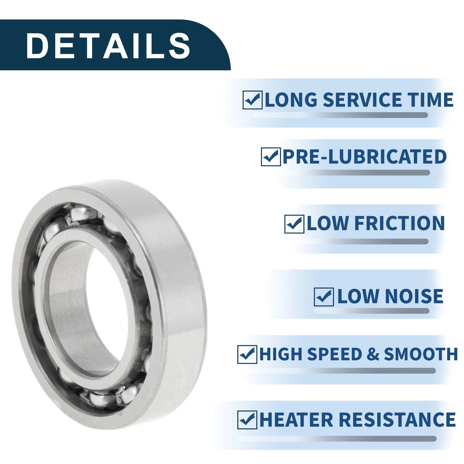 Deep Groove Ball Bearing 20x37x9mm for Scooter Skateboard (P5)