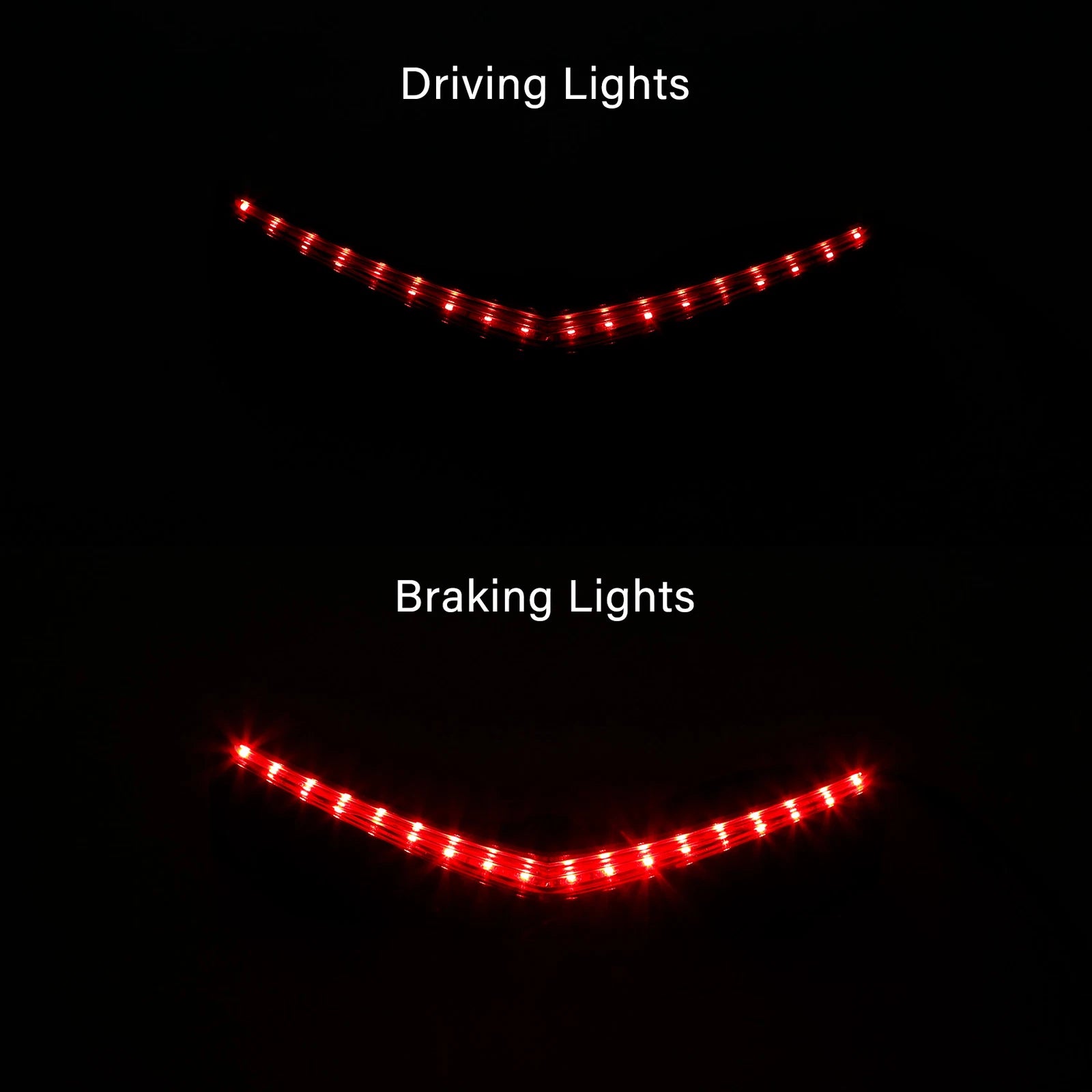 Vertical LED Fender Accent Light Strip for Honda Goldwing 1800 (2012–2017)