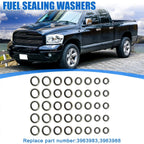 Car Fuel Sealing Washers Set for Dodge 12V 24V 5.9L 6.7L ( Specified)