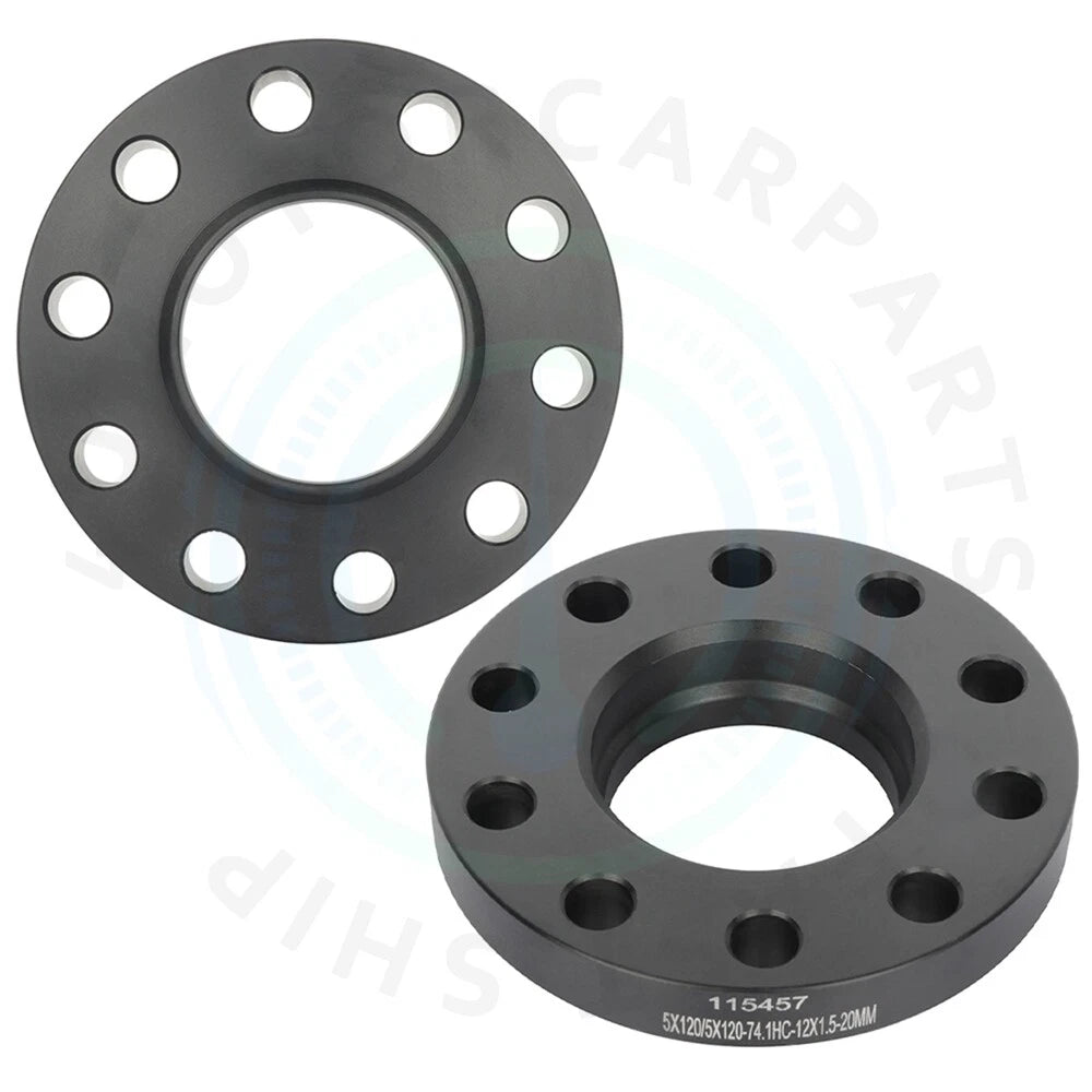 Set of 2 Wheel Spacers for BMW 525i M5 540i  20mm 5x120 Hubcentric
