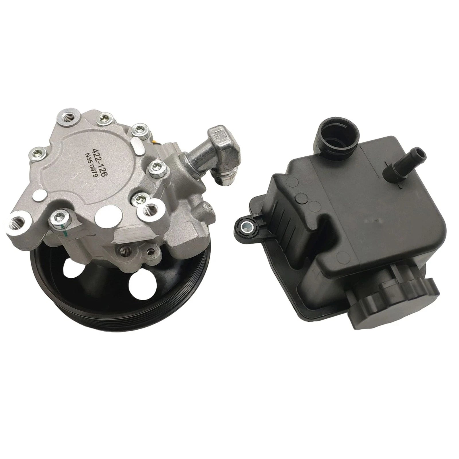 Power Steering Pump with Pulley Reservoir for Mercedes C280 CLK320 CLK430 E320 (1997–2002)