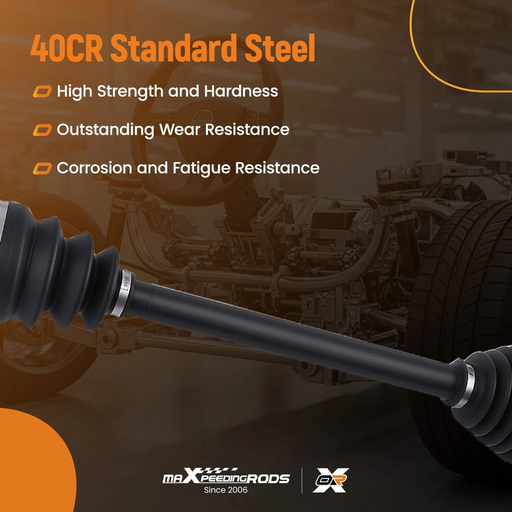 Pair of CV Axles for Dodge Durango Grand Cherokee (2011–2016) 3.6L AWD