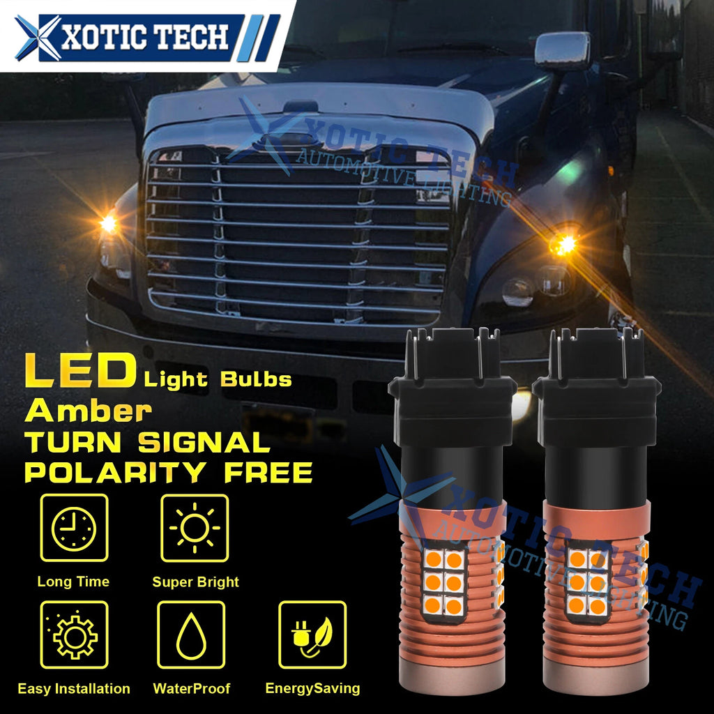 LED Parking Turn Signal Light Bulbs for Freightliner Cascadia (2008–2017)