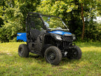 SuperATV Heavy Duty Scratch Resistant Windshield for Honda Pioneer 500/520 (2016–2023)
