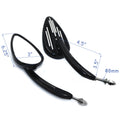 Black Rear View Mirrors for Harley (1982–Present)
