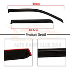 In-Channel Window Visors for Ford F150 (2004–2008)