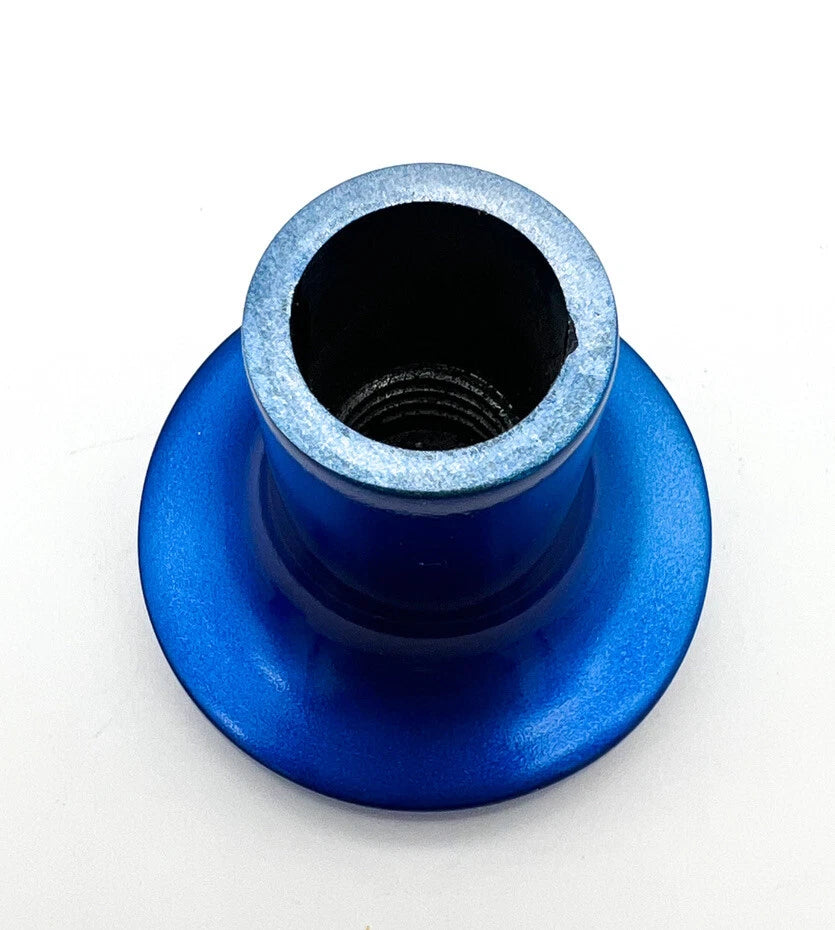 Air Valve Knobs Blue Aluminum Replacement for Peterbilt Kenworth (1980–2025)