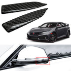 Carbon Fiber Rearview Side Mirror Protect Guard Sticker for Universal (—)
