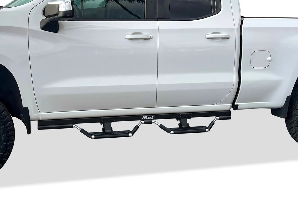 Power Running Boards for Chevy Silverado GMC Sierra (2019-2021)