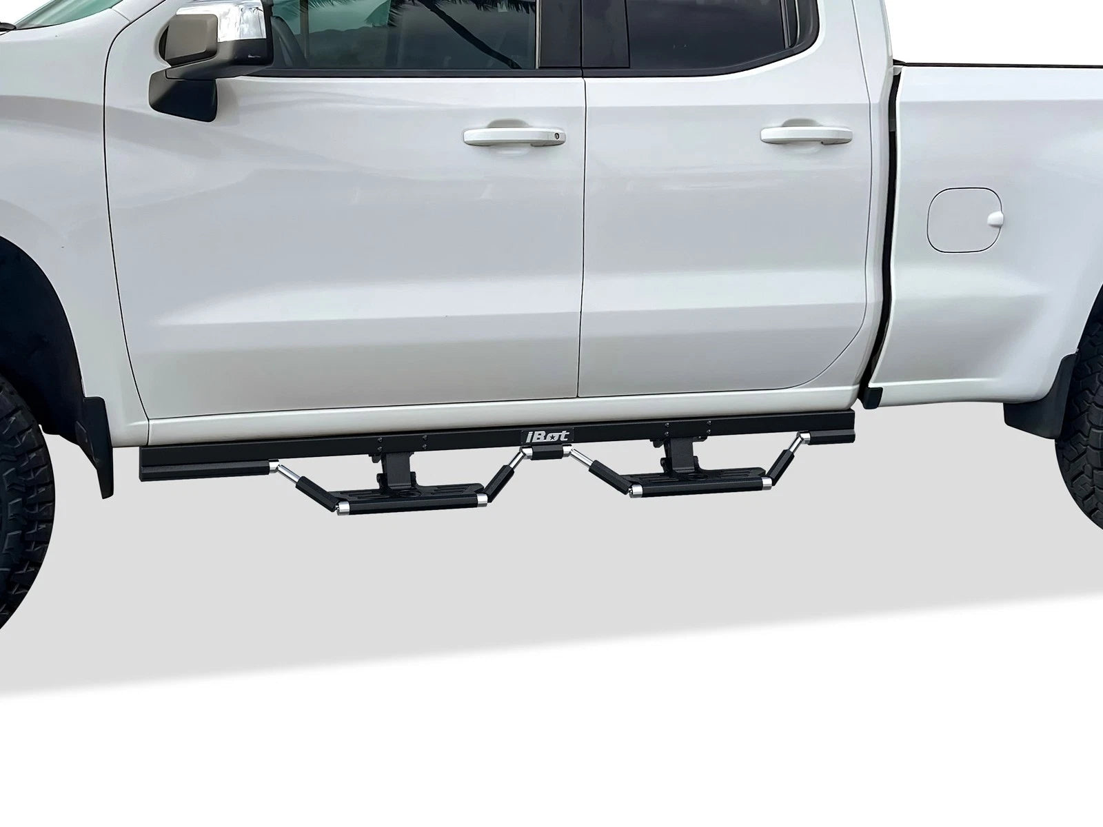 Power Running Boards for Chevy Silverado GMC Sierra (2019-2021)