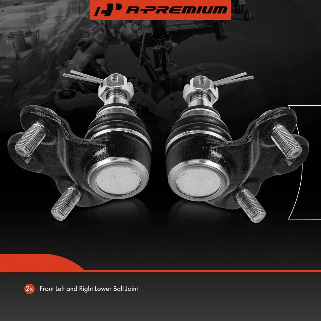 2X Front Lower Side Ball Joints for Honda Civic Acura CSX (2006–2011)