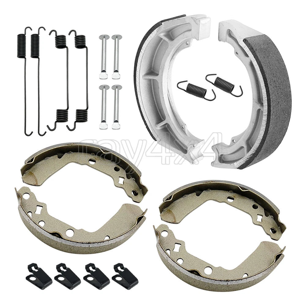 Front Rear Brake Shoes for Suzuki LT-4WD-X LT-F4WD-X LTF300F King Quad 250 300 (1991–2002)