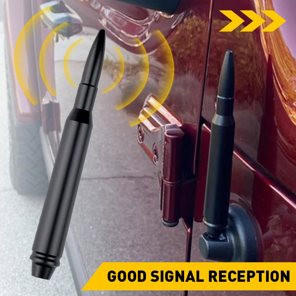 Bullet Style Cal Antenna Mast for Jeep Wrangler JK JL Gladiator (2007â2021)