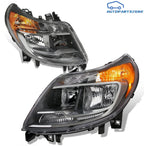 Pair Headlights w/DRL for RAM Promaster 1500 2500 3500 (2014–2022) Chrome
