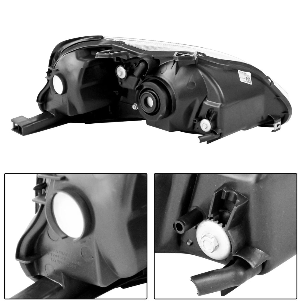 Pair Headlights for Honda Civic (1999-2000)