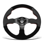 NRG 320MM 6-Hole Racing Steering Wheel for Universal Fit