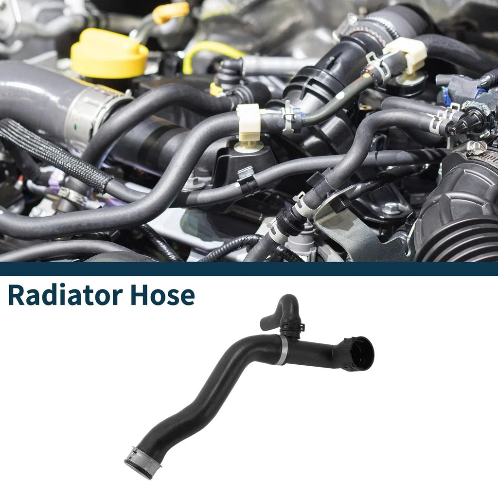 Radiator Hose for Mercedes-Benz GL450 2013-2014 2 x Rubber Downpipe