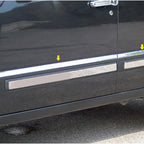 Side Molding Inserts Chrome Kit 6pc for Jeep Liberty (2008–2012)