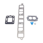 Exhaust Manifold Gasket and Drain Plug Kit for Mercruiser 140 (Inline 4)