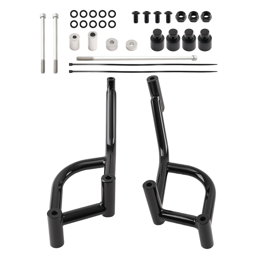 Engine Guard Crash Bar with Mounting Kit for Kawasaki Ninja 650 (2017–2024)