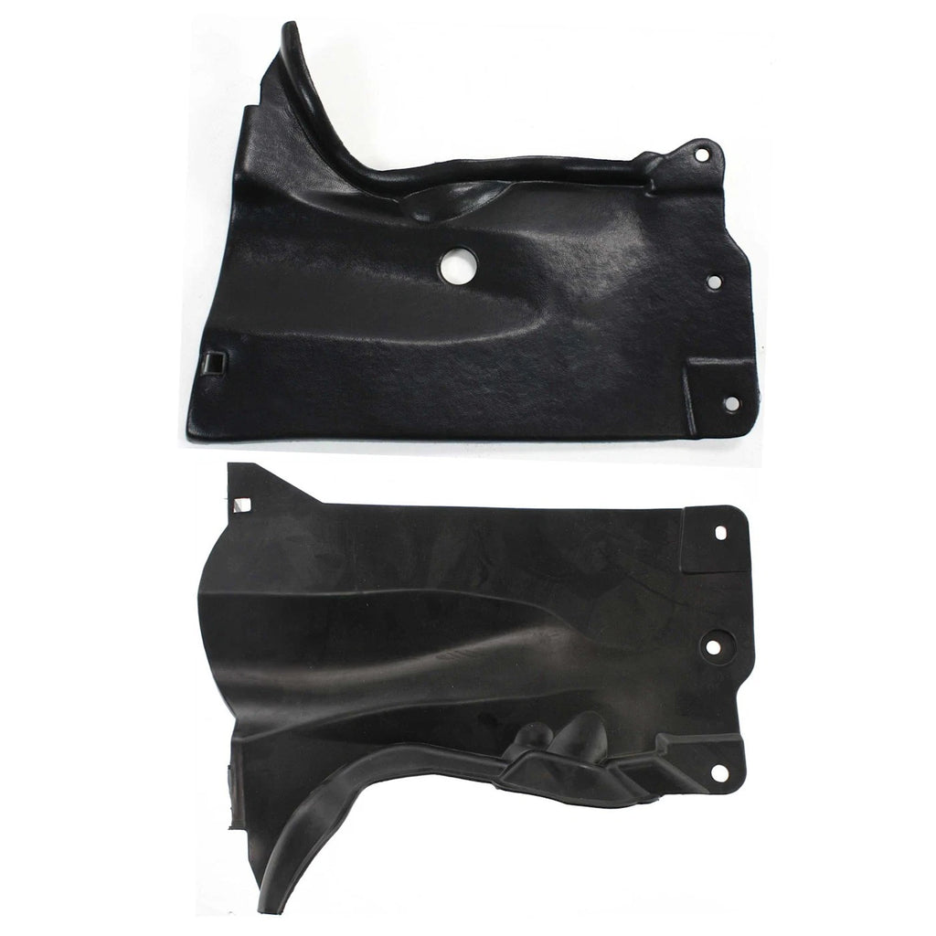 Set of 2 Engine Splash Shields for Mazda 3 (2004–2009)