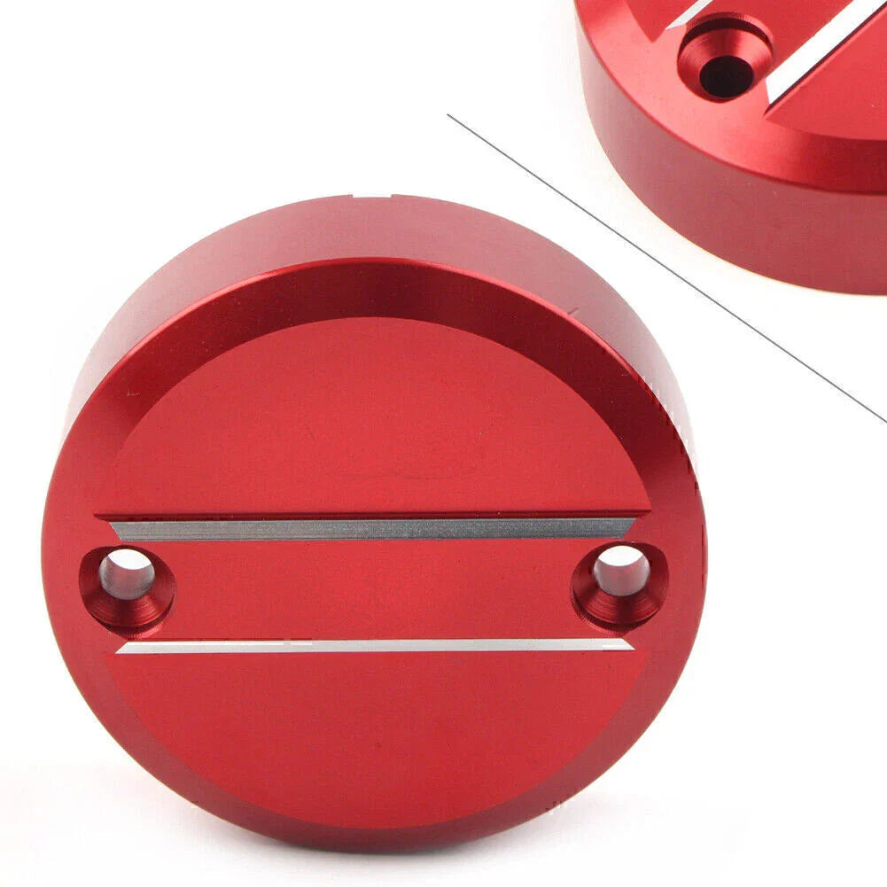 Red Front Brake Reservoir Cap for Ducati Multistrada 1200 1260 V4 S Hypermotard (2010-2023)